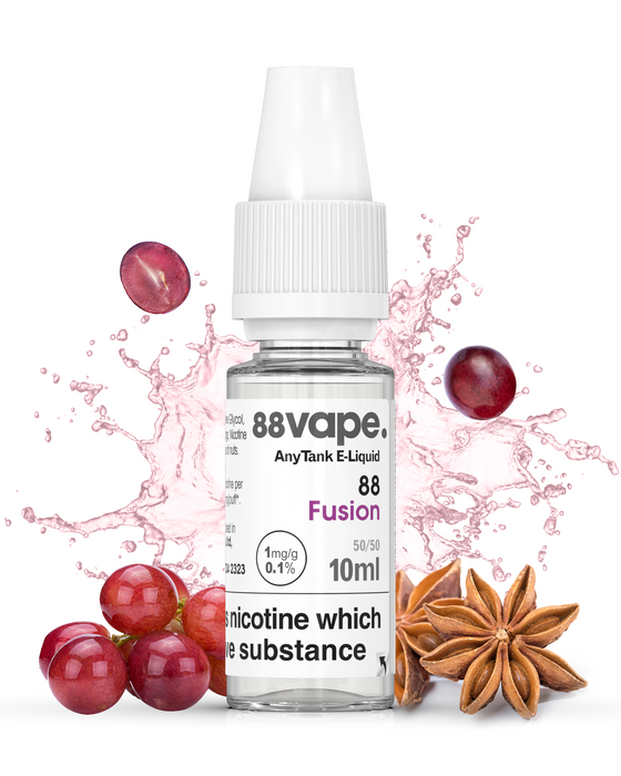 88Fusion Eliquid Just 1.20 | 88Vape 88Fusion Eliquid Just 1.20 | 88Vape