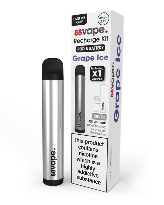 88Vape Recharge Pre-Filled Pod Kit 88Vape Recharge Pre-Filled Pod Kit
