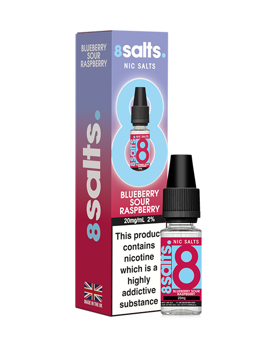 8Salts - Blueberry Sour Raspberry (Nic Salt)
