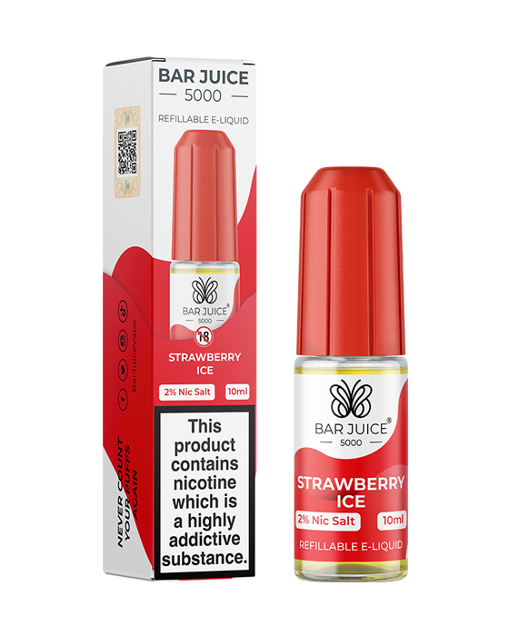 Strawberry Ice Nic Salt E-Liquid