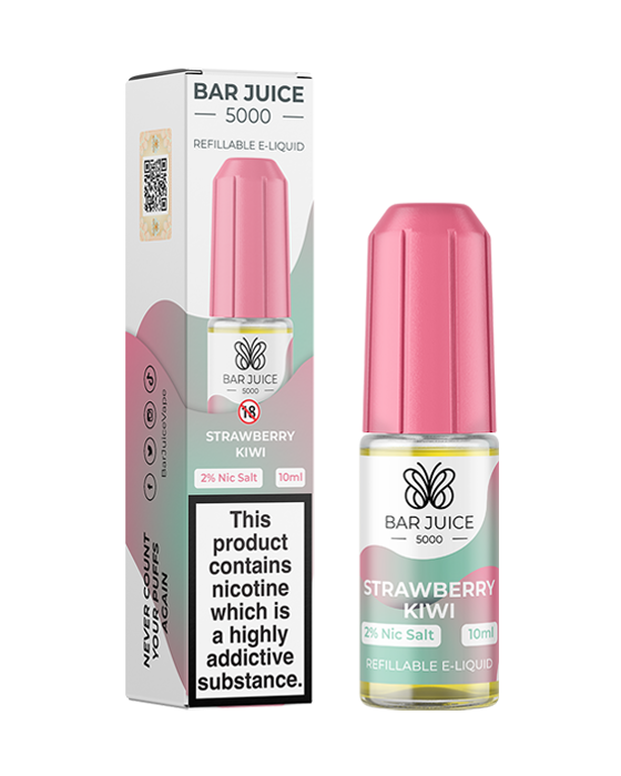 Strawberry Kiwi Nic Salt E-Liquid - Bar Juice 5000  88Vape