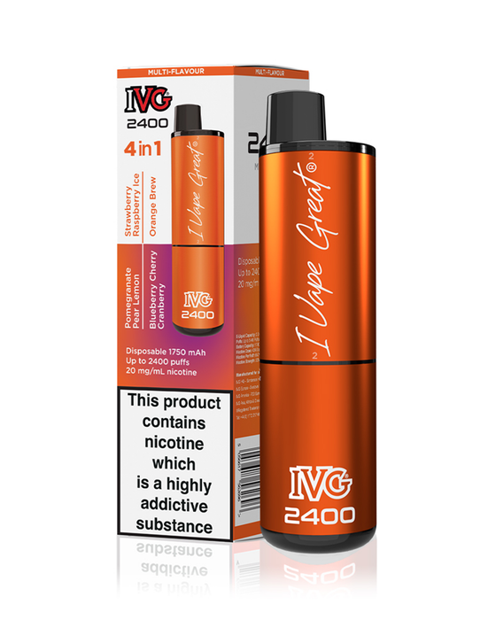 IVG 2400 4-in-1 Disposable - Juicy Edition