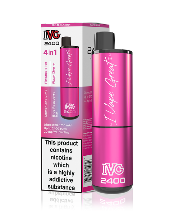 IVG 2400 4-in-1 Disposable - Special Edition