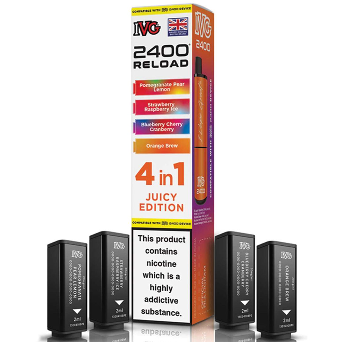 ivg 2400 citrus mix Lost Mary 30K Pods (15K Refill) from £6.50 main image 1