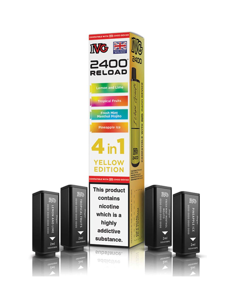 IVG 2400 4-in-1 | 'Big Puff' Vape Kit & Pods 88Vape IVG 2400 4-in-1 | 'Big Puff' Vape Kit & Pods 88Vape