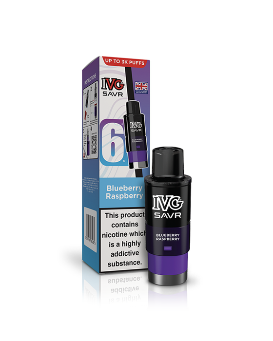 Blueberry Raspberry IVG SAVR Refill Pack