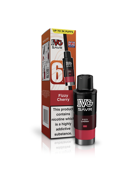 Fizzy Cherry IVG SAVR Refill Pack
