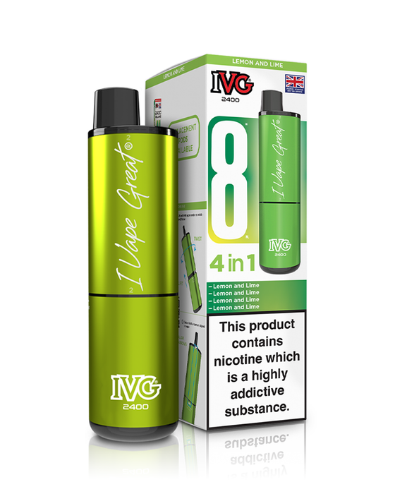 IVG 2400 4-in-1 Big Puff Pod Kit - Just 9.99 88Vape IVG 2400 4-in-1 Big Puff Pod Kit - Just 9.99 88Vape