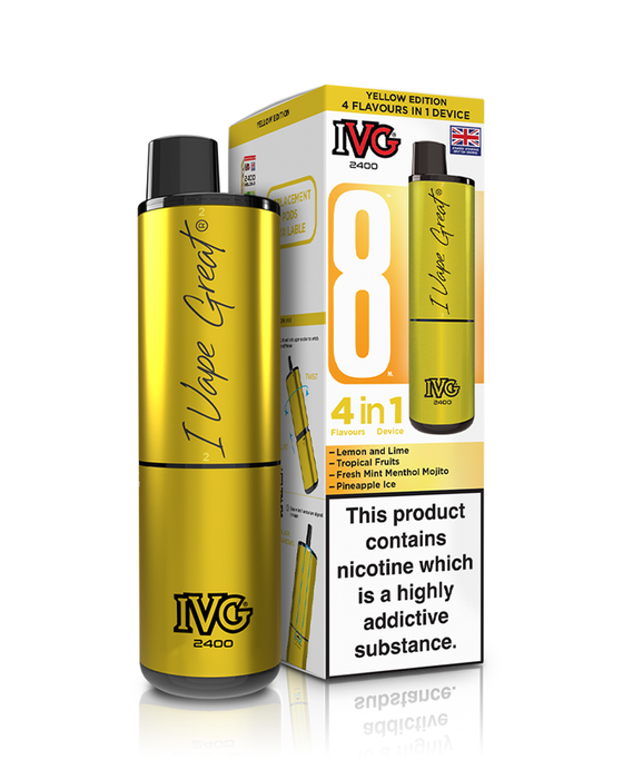 IVG 2400 4-in-1 Big Puff Pod Kit - Just 9.99 88Vape IVG 2400 4-in-1 Big Puff Pod Kit - Just 9.99 88Vape
