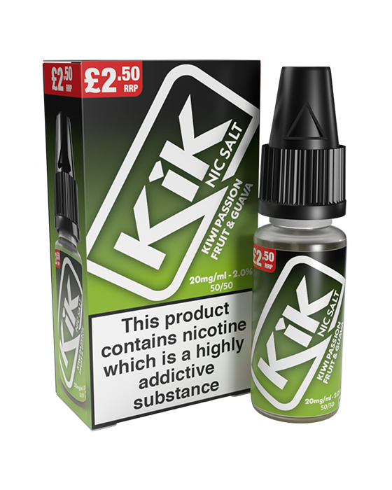 KiK Nic Salt - Kiwi Passion Fruit & Guava
