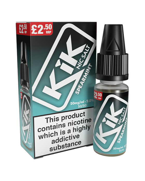 KiK Nic Salt - Spearmint