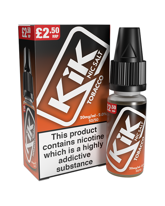 KiK Nic Salt - Tobacco