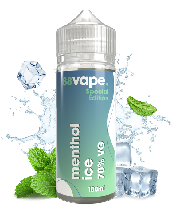 Menthol Ice 100ml Short Fill - 70% VG | 88Vape Menthol Ice 100ml Short Fill - 70% VG | 88Vape