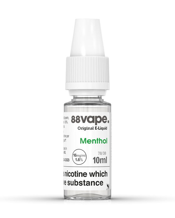 Menthol Flavour Eliquid Just 1.20 | 88Vape Menthol Flavour Eliquid Just 1.20 | 88Vape