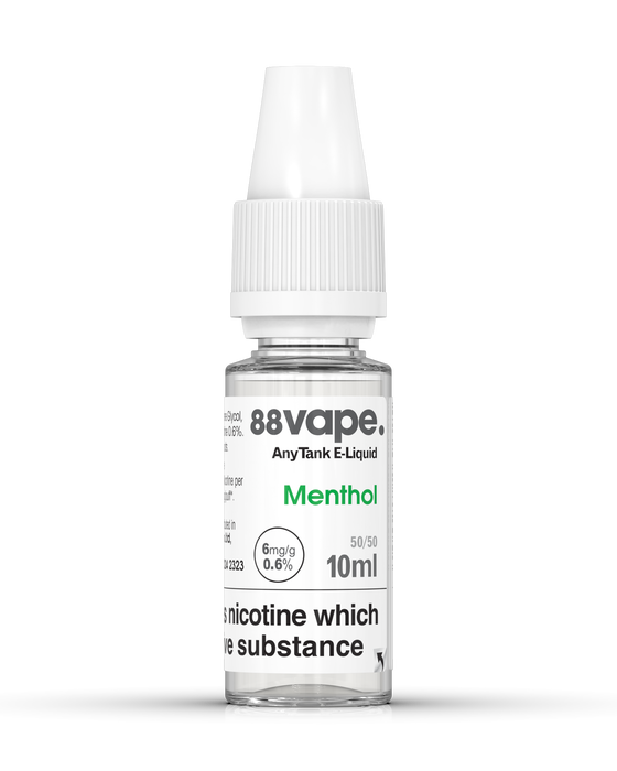 Menthol Flavour Eliquid Just 1.20 | 88Vape Menthol Flavour Eliquid Just 1.20 | 88Vape