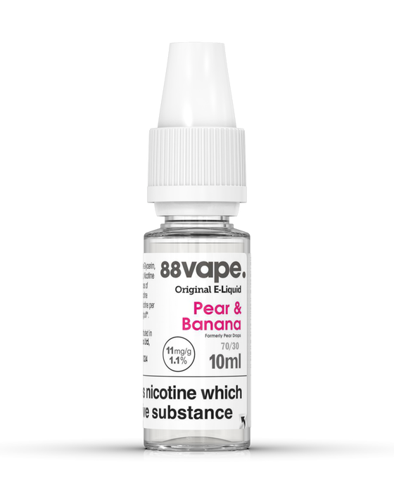 Pear & Banana Flavour E-Liquid | 88Vape Pear & Banana Flavour E-Liquid | 88Vape