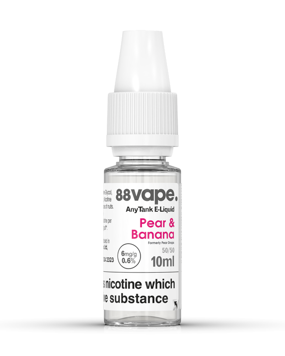 Pear & Banana Flavour E-Liquid | 88Vape Pear & Banana Flavour E-Liquid | 88Vape