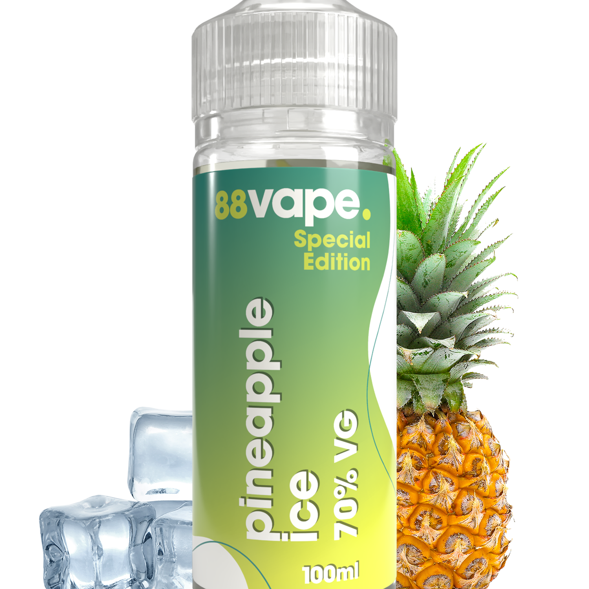 Pineapple Ice 100ml Short Fill - 70% VG
