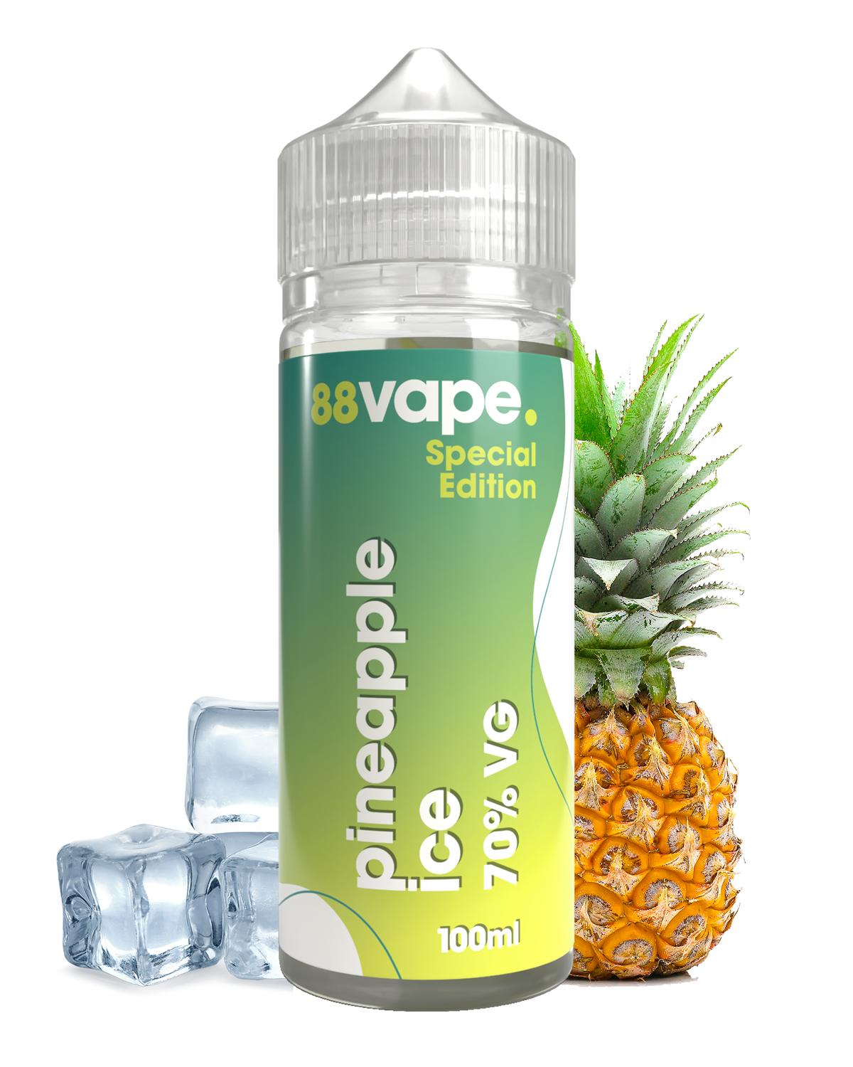 Pineapple Vape Juice Pineapple Mango Fruit E-liquid Pineapple Ice 100ml  Short Fill - 70% VG | 88Vape