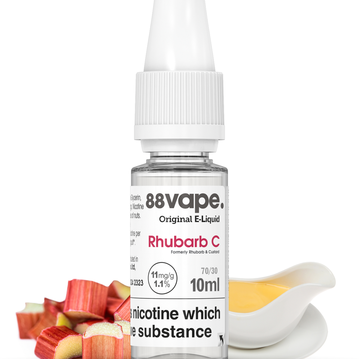 Rhubarb & Vanilla E Liquid Just 1.20 | 88Vape Rhubarb & Vanilla E Liquid Just 1.20 | 88Vape