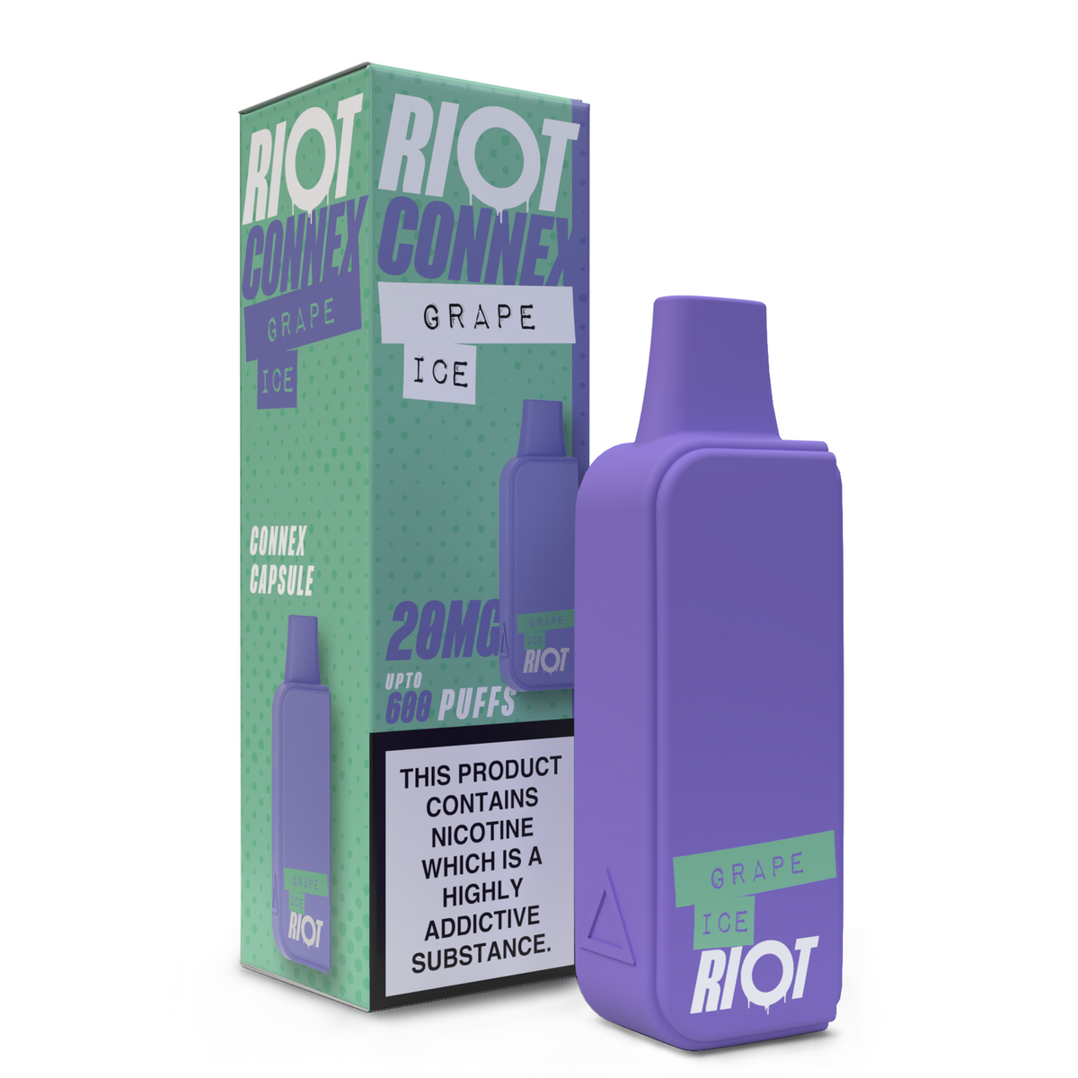 Grape Ice Riot Connex Pod — 88Vape