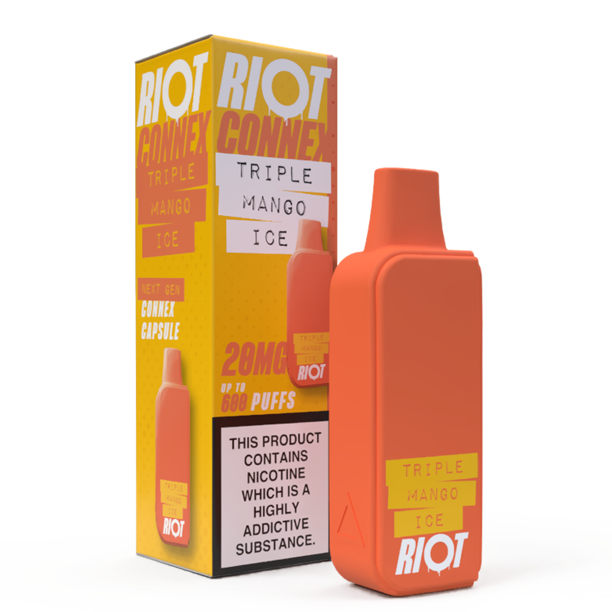 Triple Mango Ice Riot Connex Pod 88Vape Triple Mango Ice Riot Connex Pod 88Vape