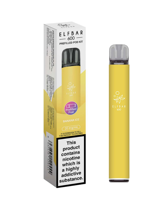 Elf Bar 600 Pre-Filled Pod Kit 88Vape Elf Bar 600 Pre-Filled Pod Kit 88Vape