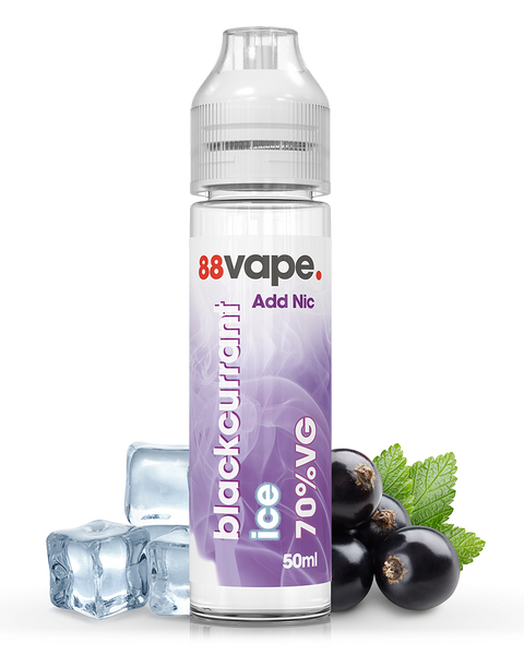 blackcurrant ice vape juice Blackcurrant Freeze Short Fill - 70% VG