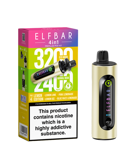 Elf Bar 4-in-1 Pod Kit (3200 Puffs)