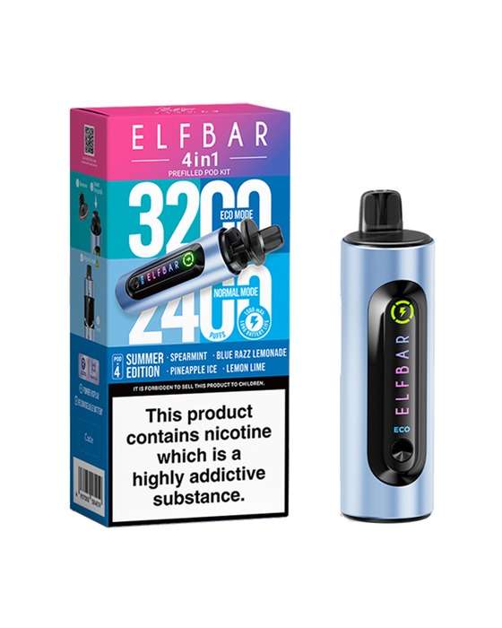Elf Bar 4-in-1 Pod Kit (3200 Puffs)