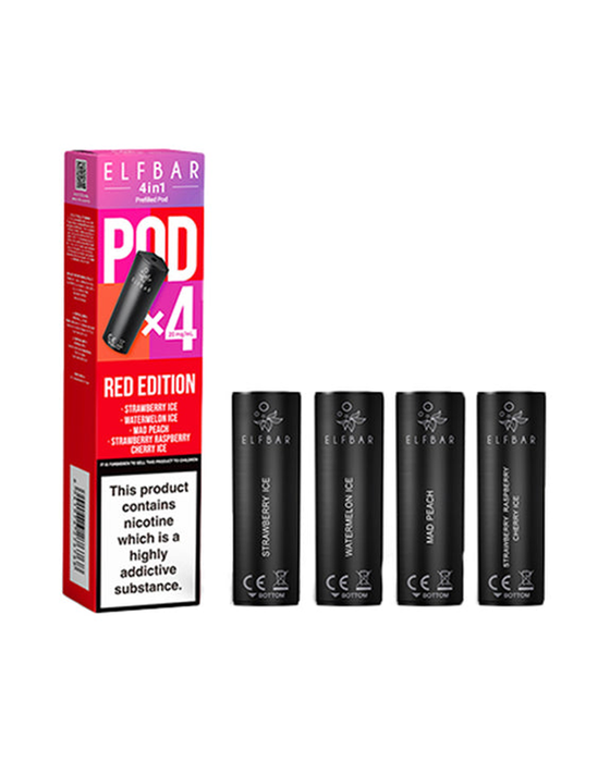 Elf Bar 4-in-1 Refill Pods (x4)
