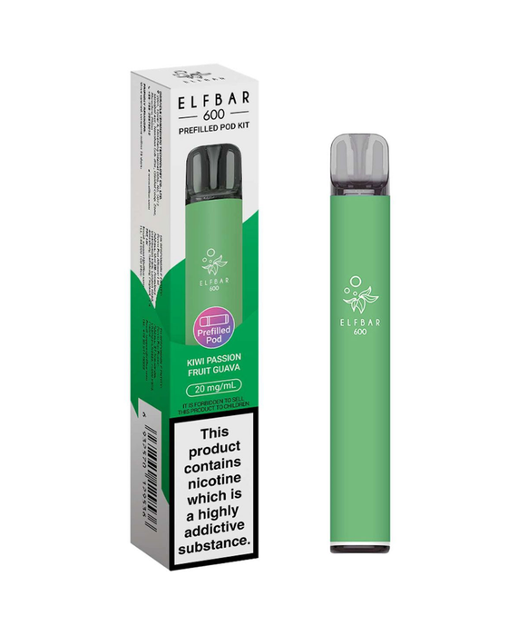 Elf Bar 600 Pre-Filled Pod Kit 88Vape Elf Bar 600 Pre-Filled Pod Kit 88Vape