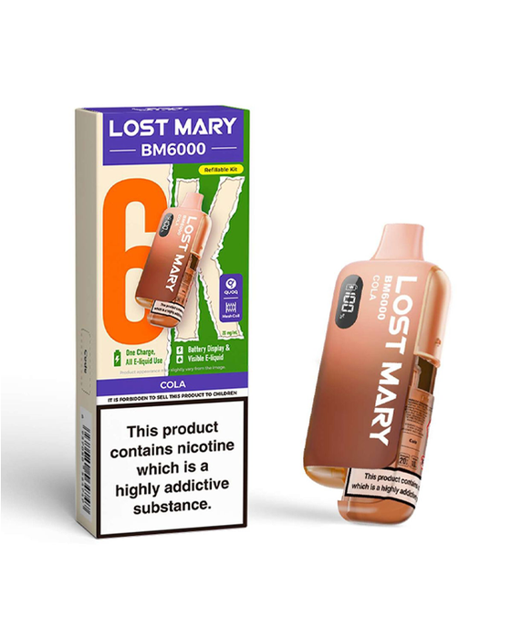Lost Mary BM6000 Pod Kit (6000 Puffs) 88Vape Lost Mary BM6000 Pod Kit (6000 Puffs) 88Vape