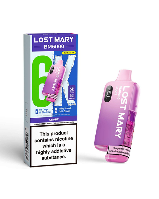 Lost Mary BM6000 Pod Kit (6000 Puffs) 88Vape Lost Mary BM6000 Pod Kit (6000 Puffs) 88Vape