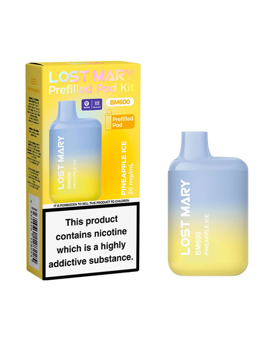 Lost Mary BM600 Pre-Filled Pod Kit 88Vape Lost Mary BM600 Pre-Filled Pod Kit 88Vape