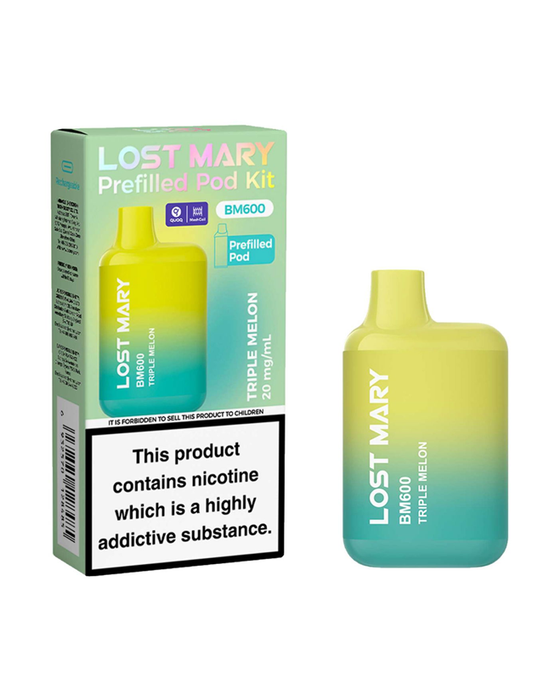 lost mary pre filled pod Lost Mary BM600 Pre-Filled Pod Kit — 88Vape
