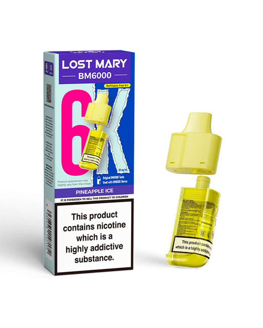 Lost Mary BM6000 Pods & Refill Packs 88Vape Lost Mary BM6000 Pods & Refill Packs 88Vape