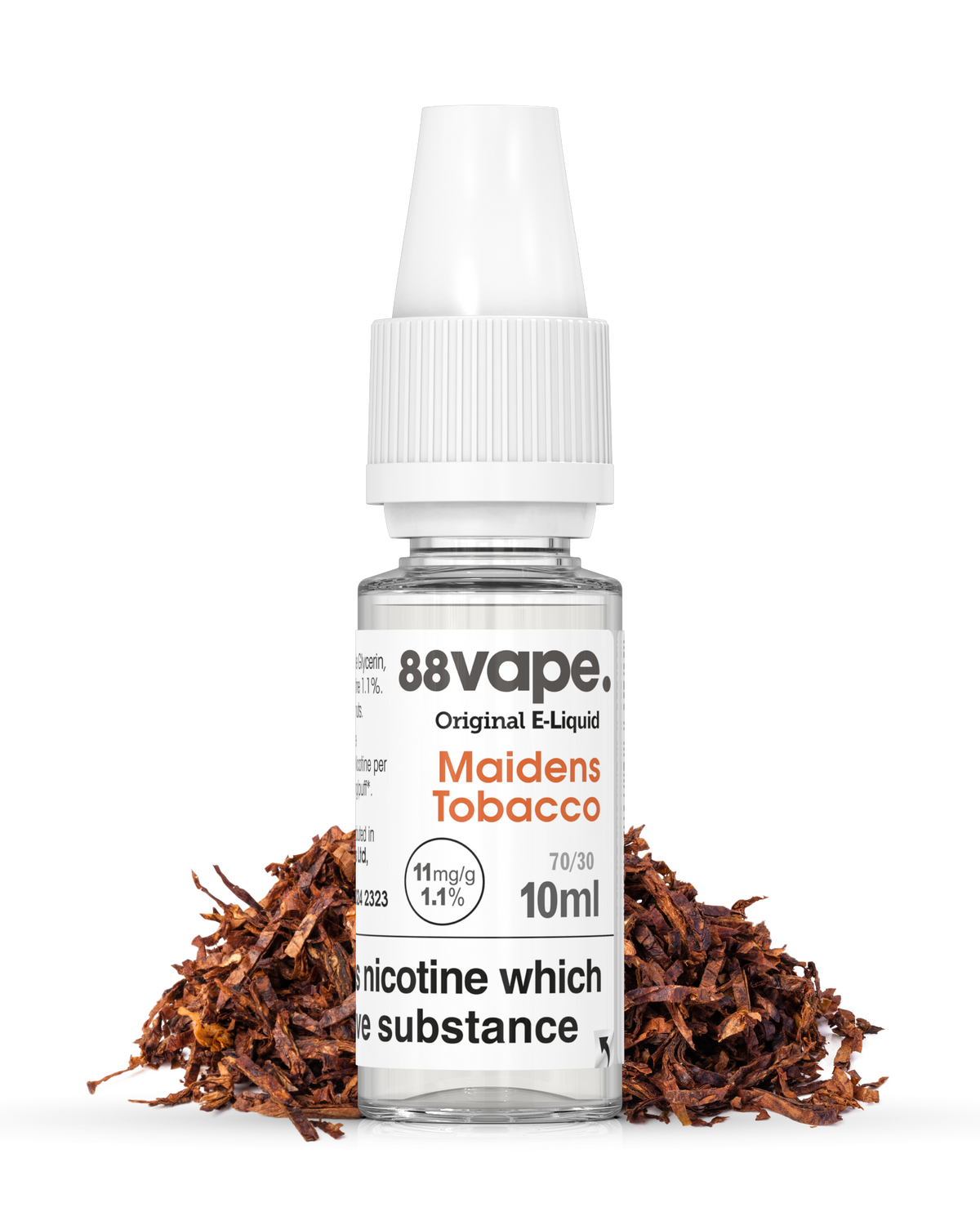 Maidens Tobacco 70PG E Liquid Just 1.20 | 88Vape Maidens Tobacco 70PG E Liquid Just 1.20 | 88Vape