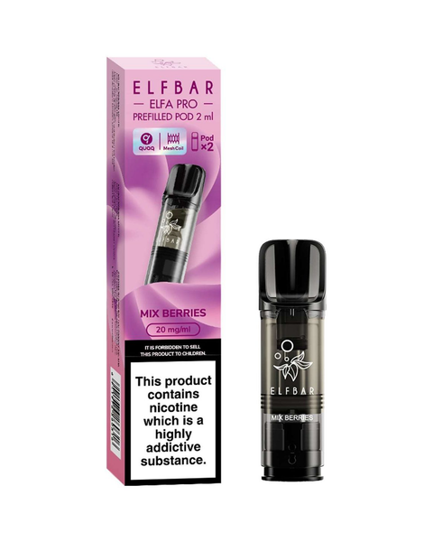 Mix Berries Elf Bar Elfa Pro Pods (x2) — 88Vape
