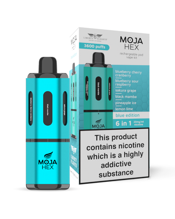Moja Hex Pod Kit (3,600 Puffs)