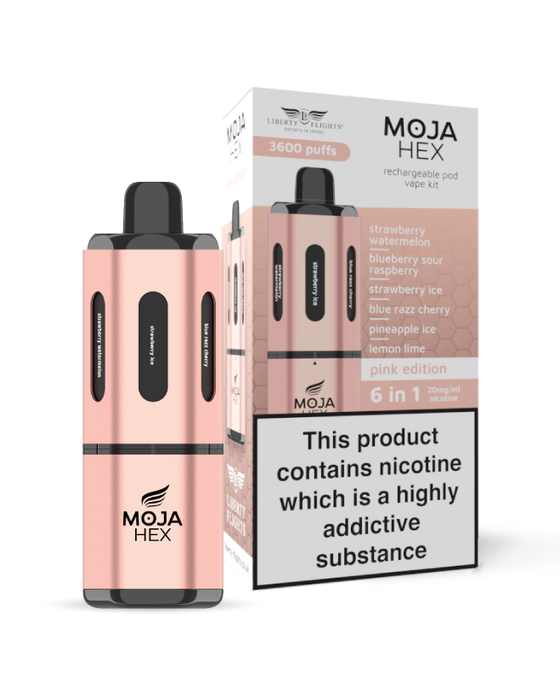 Moja Hex Pod Kit (3,600 Puffs)
