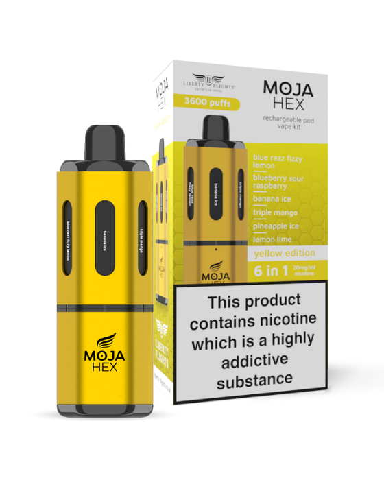Moja Hex Pod Kit (3,600 Puffs)