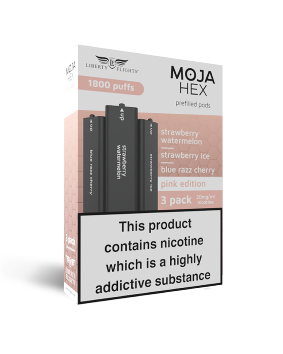 Moja Hex Pink Edition Refill Pods (x3)