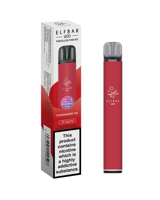 Elf Bar 600 Pre-Filled Pod Kit 88Vape Elf Bar 600 Pre-Filled Pod Kit 88Vape