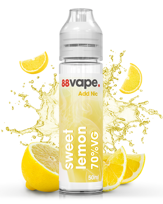 Sweet Lemon Short Fill - 70% VG | 88Vape Sweet Lemon Short Fill - 70% VG | 88Vape