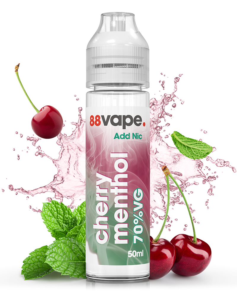 Cherry Menthol Short Fill - 70% VG | 88Vape Cherry Menthol Short Fill - 70% VG | 88Vape