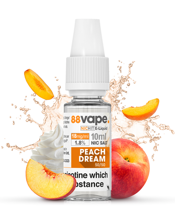 Peach Dream (Nic Salt) Full Flavour Profile